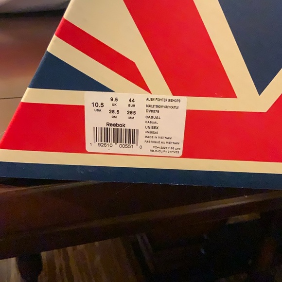 Unopened Reebok Alien stompers 40th anniversary, 10.5 - Picture 5 of 6